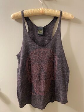 Obey Skull Racerback Tank Top